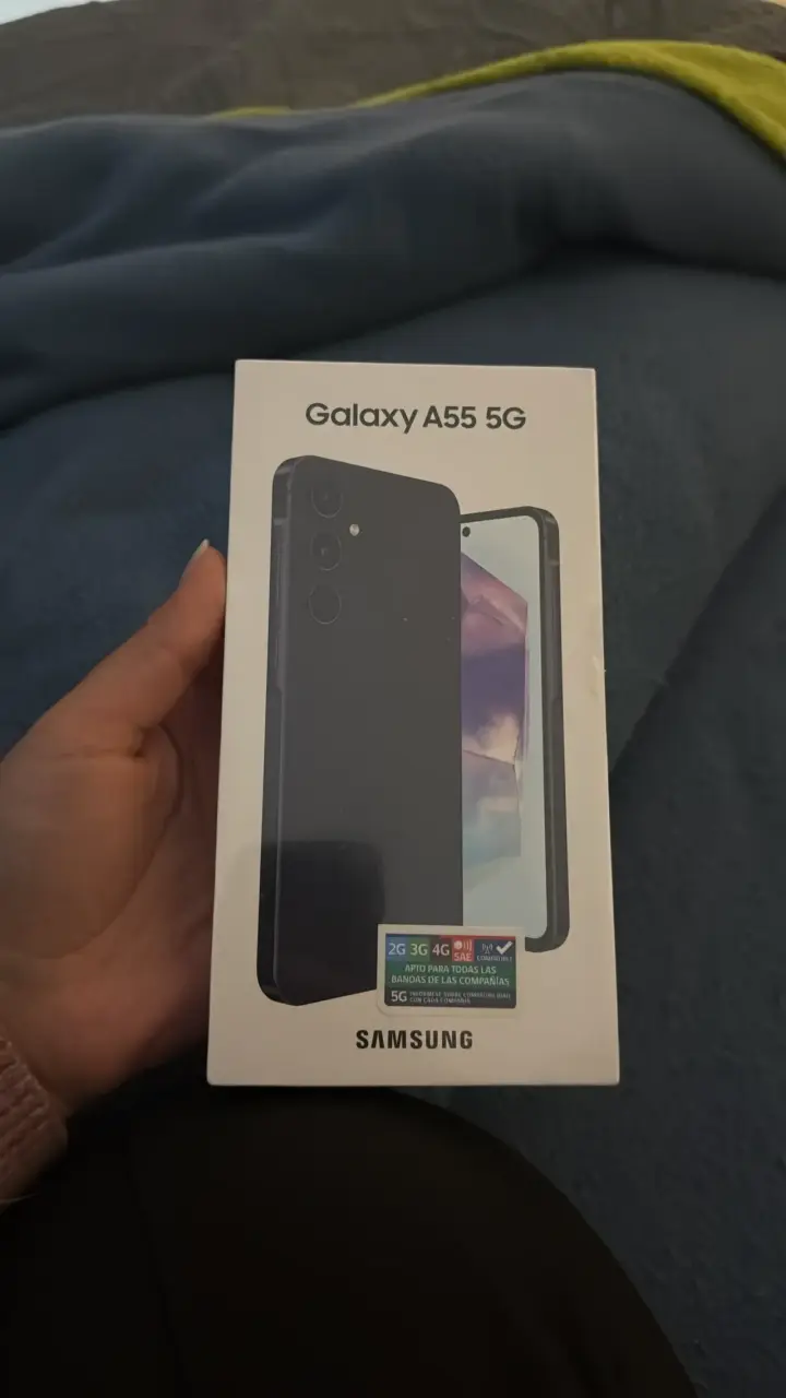 Samsung Galaxy A55 5G nuevo en caja