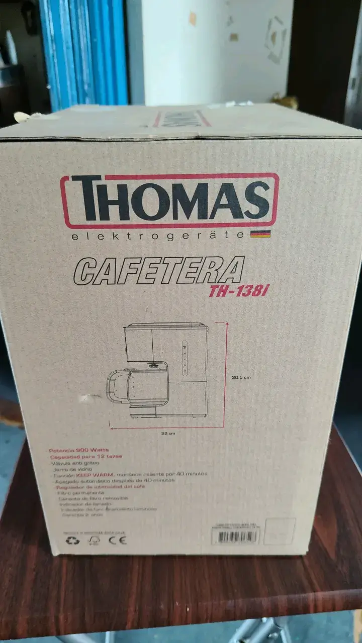 Cafetera Thomas TH-1381 con función Keep Warm - 2