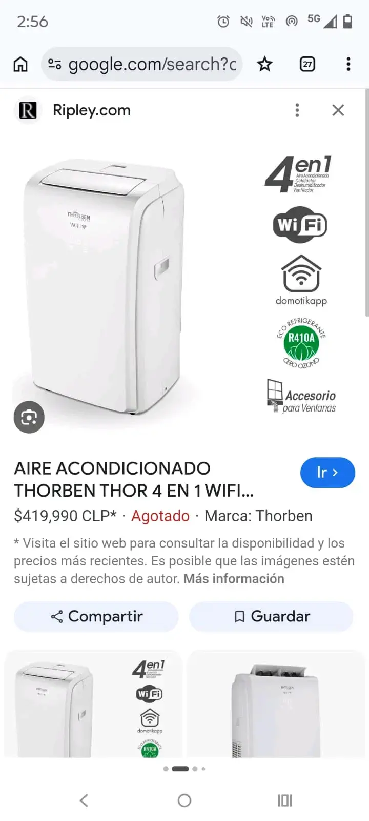 Aire acondicionado portátil Thörben con WiFi - 5