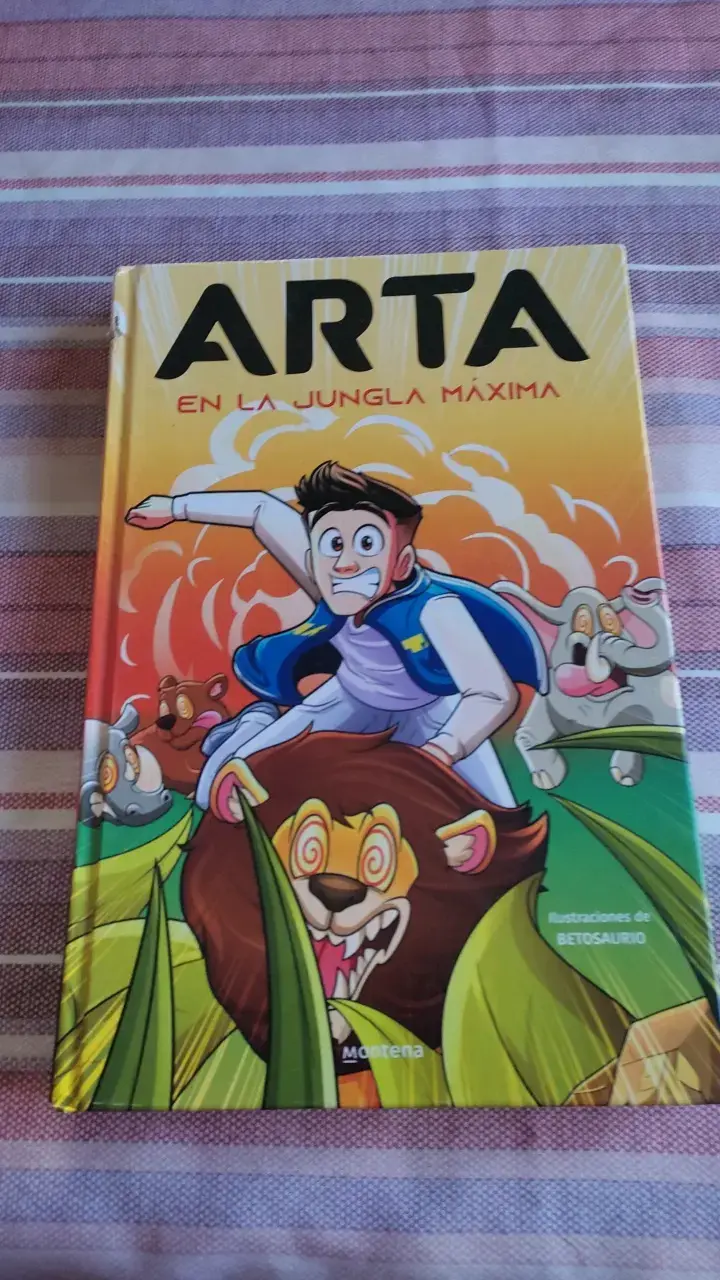 Libro 'Arta en la Jungla Máxima' ilustrado