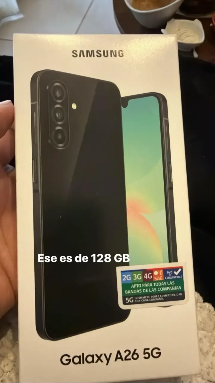 Samsung Galaxy A26 5G 128GB nuevo