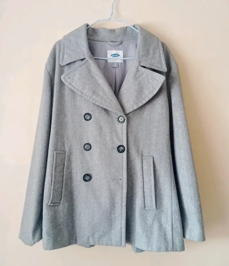 Abrigo gris Old Navy para mujer - 2