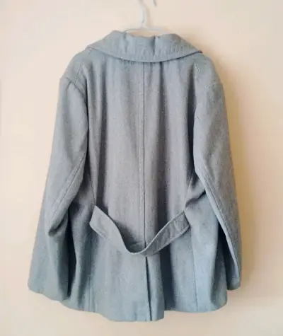 Abrigo gris Old Navy para mujer - miniatura 3