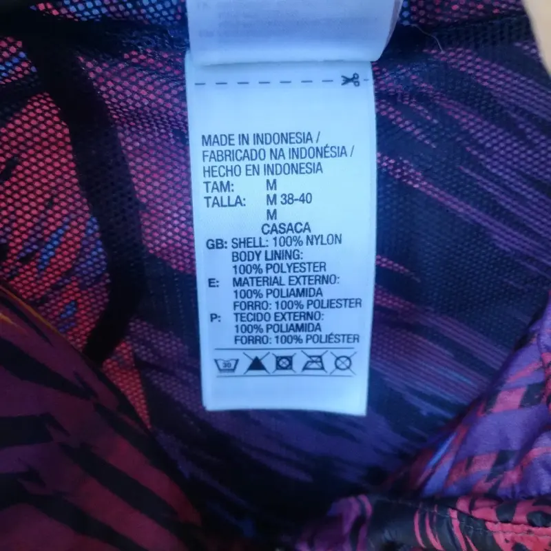 Chaqueta deportiva Adidas estampada multicolor - 5