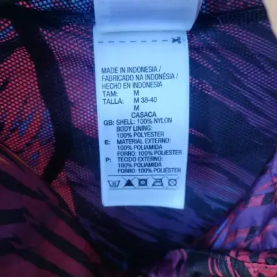 Chaqueta deportiva Adidas estampada multicolor - miniatura 5