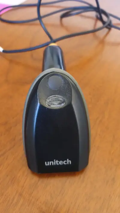 Lector de Código de Barras Unitech Negro - miniatura 1