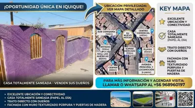 Casa en venta en Iquique con excelente ubicación - miniatura 1