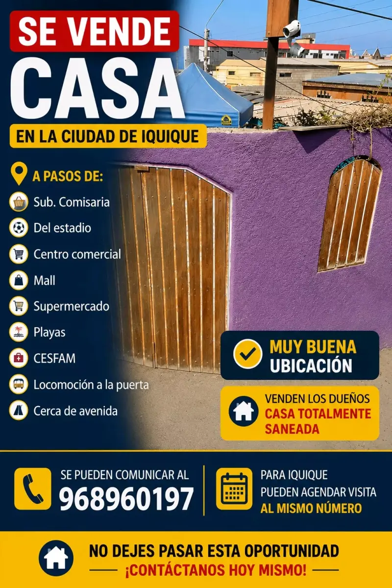 Casa en venta en Iquique con excelente ubicación - 4