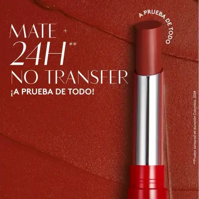 Labial Esika Colorfix Pimiento Caliente Mate - miniatura 3