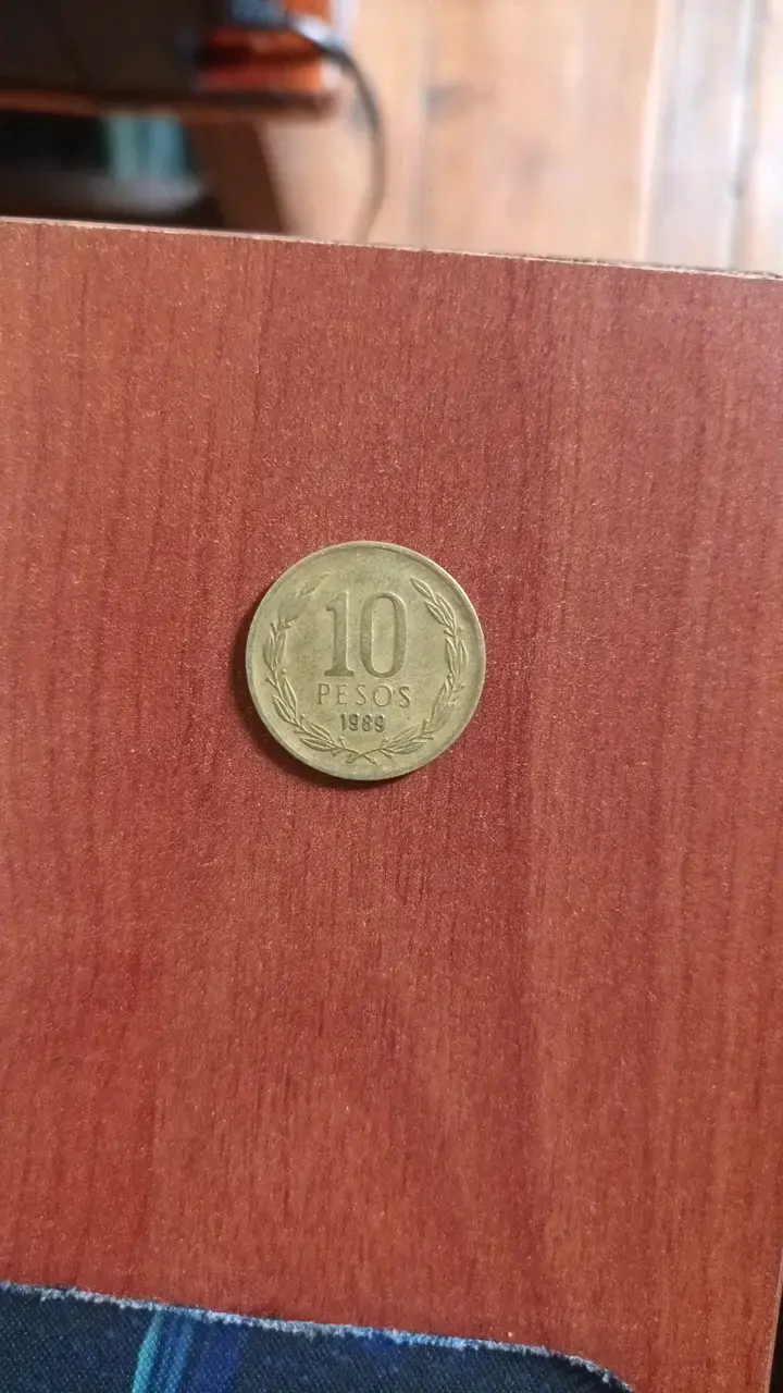 Moneda chilena de 10 pesos 1989 - 1