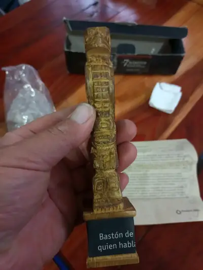 Tótem bastón de quién habla - miniatura 5