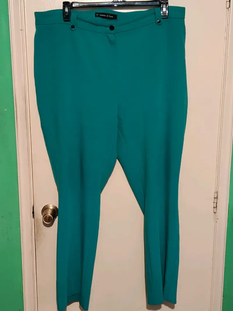 Pantalón verde Lorenzo Di Pontti talla 52