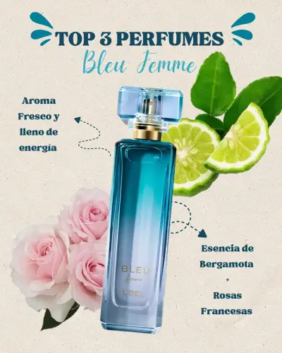Perfume Bleu Femme L'Bel 50 ml - miniatura 3