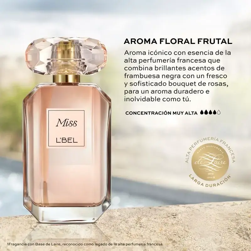 Perfume Miss L'Bel aroma floral frutal - 1