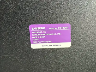 Barra de sonido Samsung con subwoofer - miniatura 2