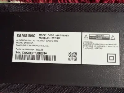 Barra de sonido Samsung con subwoofer - miniatura 3