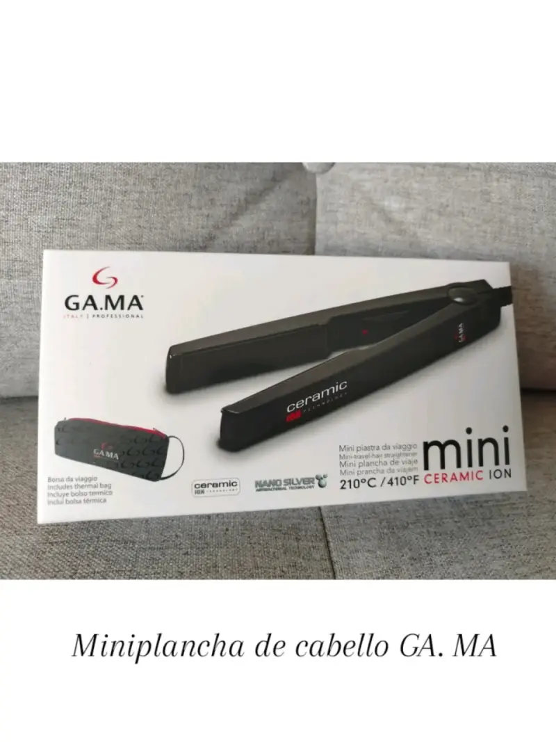 Miniplancha de Cabello GA.MA Ceramic Ion