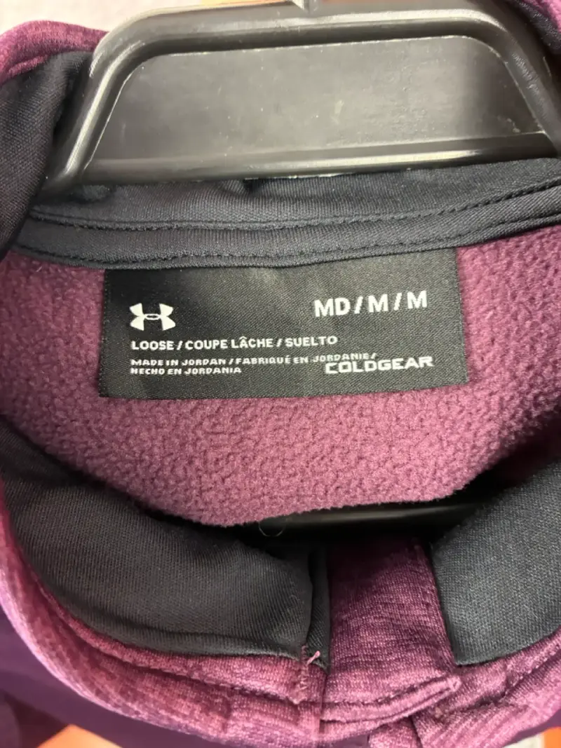 ♻️Polerón Under Armour ColdGear morado para hombre - 3