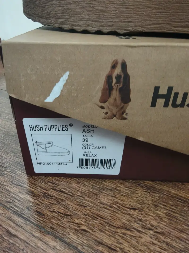 Botines de invierno Hush Puppies color camel - 6