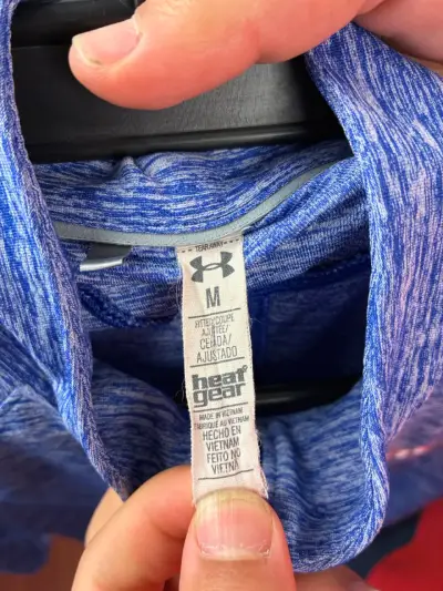 ♻️Polerón Deportivo Azul Under Armour IMG Academy - miniatura 3