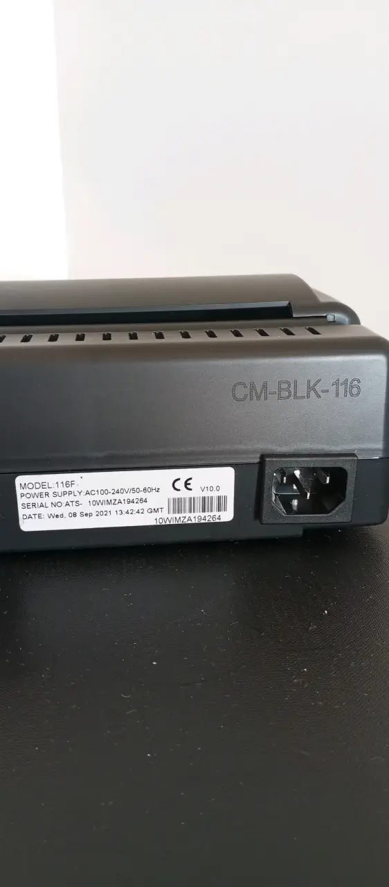 Máquina de Transferencia Térmica CM-BLK-116 - 3