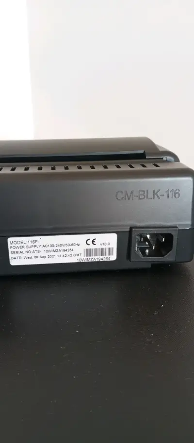 Máquina de Transferencia Térmica CM-BLK-116 - miniatura 3