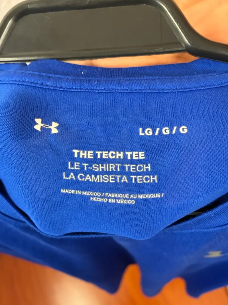 ♻️Polera deportiva azul Under Armour talla L - 3