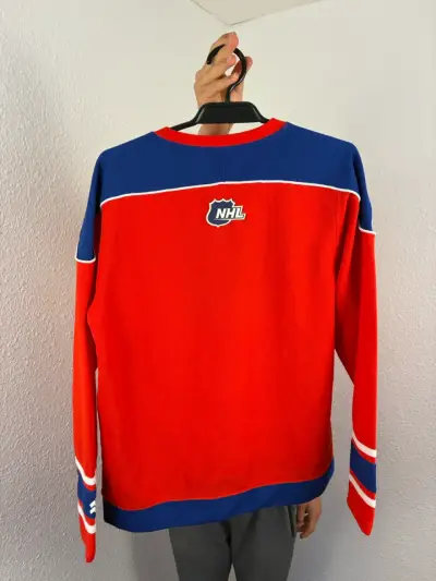 ♻️Polerón NHL Canadiens de Montreal rojo y azul - miniatura 2