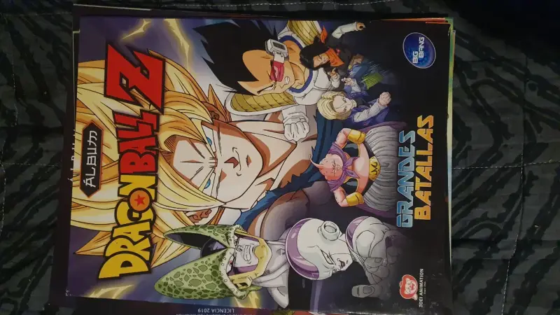 Álbumes de colección Dragon Ball y naruto - 2