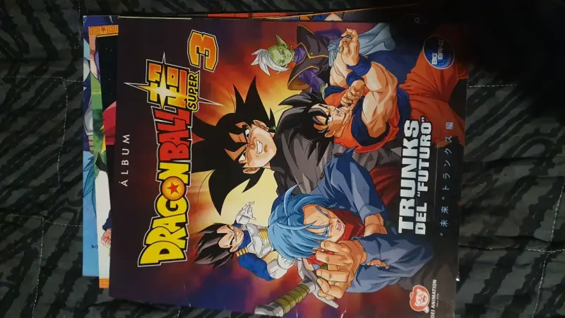 Álbumes de colección Dragon Ball y naruto - 6