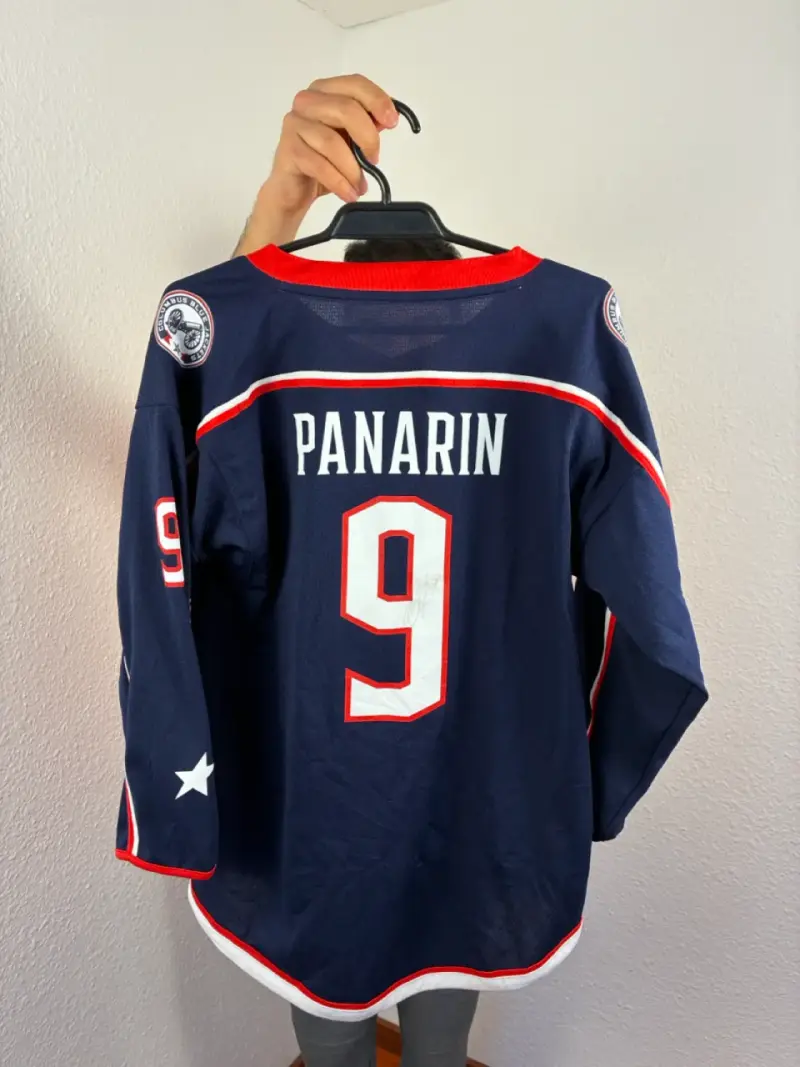 ♻️Camiseta NHL Columbus Blue Jackets Panarin Talla - 2