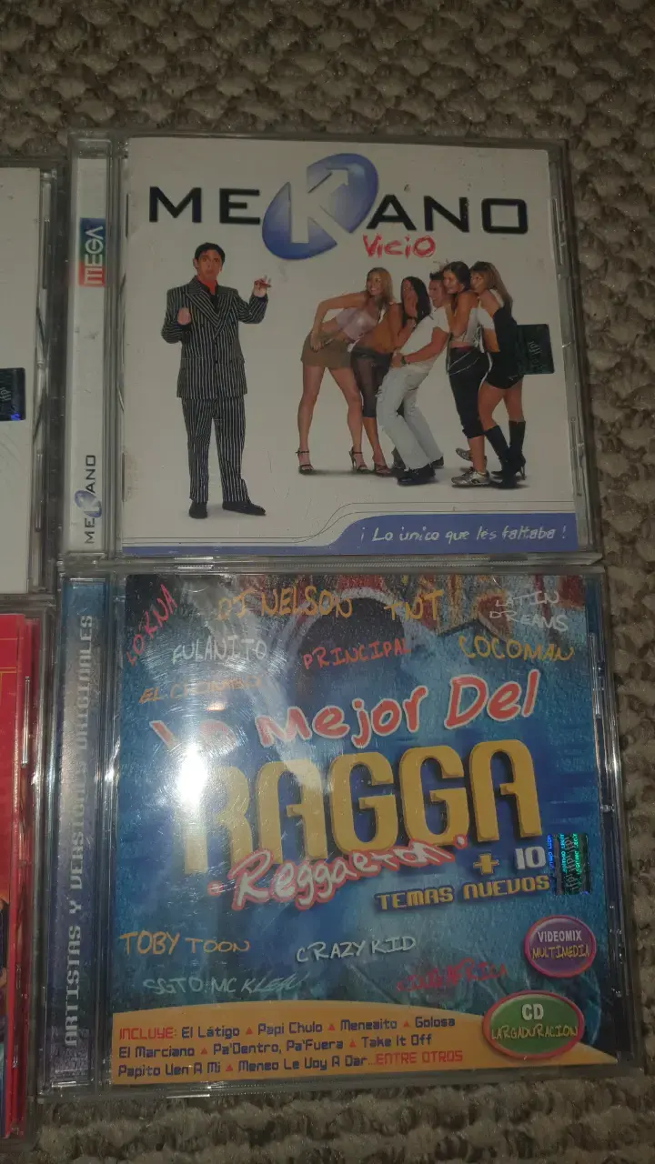 CD Mekano Vicio con éxitos de reggaetón - 3