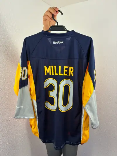 ♻️Camiseta NHL Buffalo Sabres Reebok Miller 30 - miniatura 2