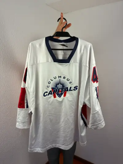 ♻️Camiseta de Hockey Columbus Capitals K1 - miniatura 1