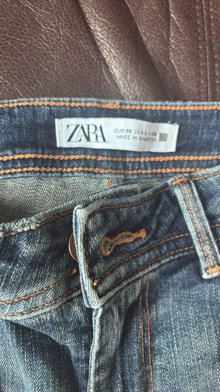 Jeans Zara desgastados para mujer - 1