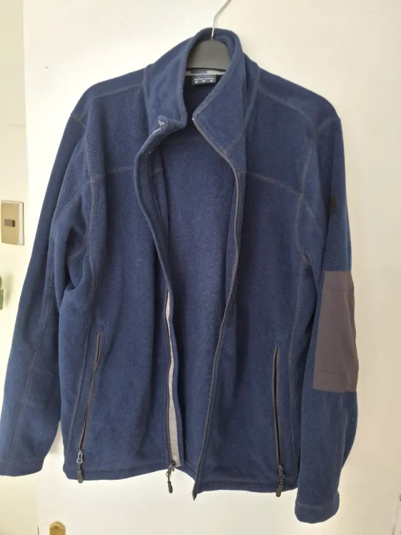 Chaqueta polar azul para hombre Hardwork Ralun - 1
