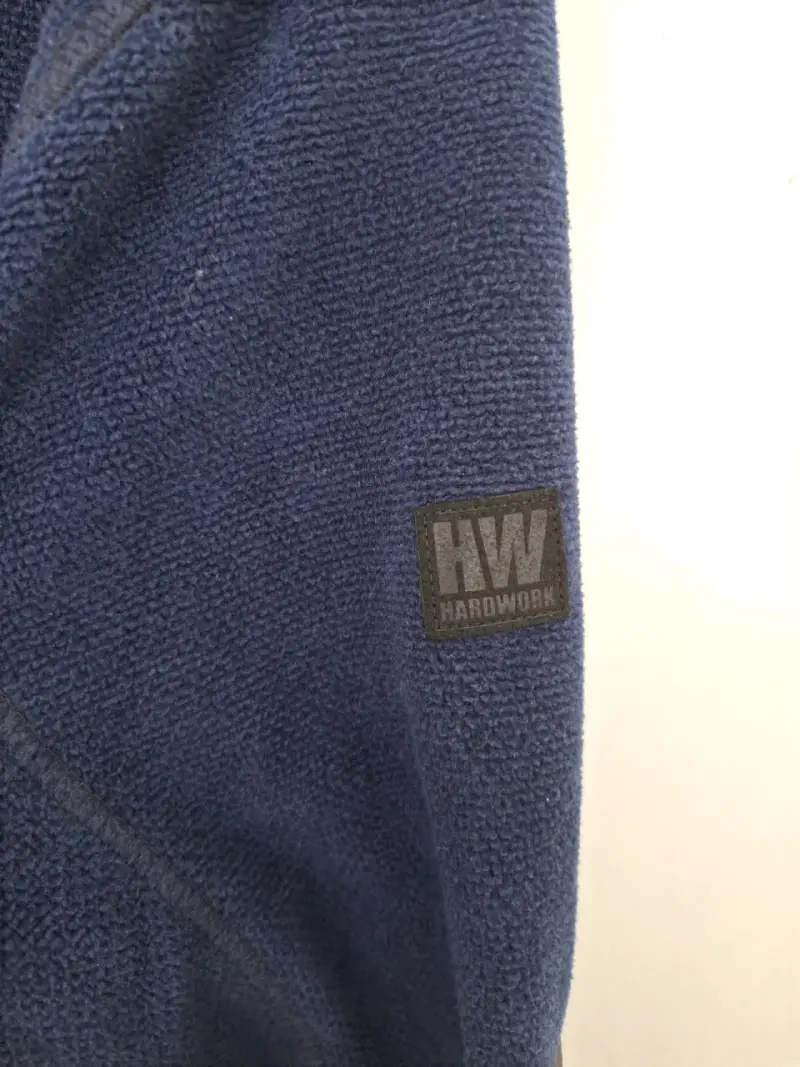 Chaqueta polar azul para hombre Hardwork Ralun - 3