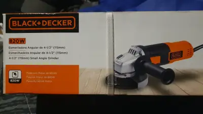Esmeril angular Black+Decker 820W - miniatura 2