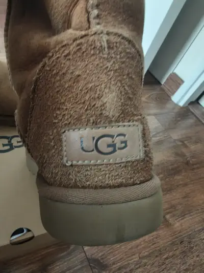 Botas de invierno UGG marrón con forro de lana - miniatura 5