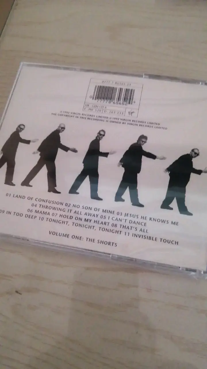 CD Genesis Live The Way We Walk Volumen 1, nuevo - 2