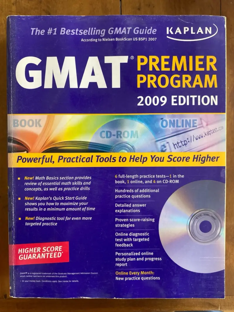 Guía GMAT Premier Program 2009 de Kaplan