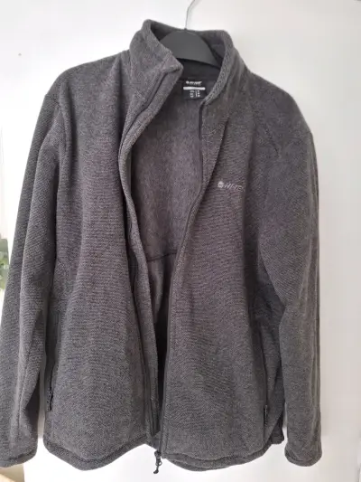 Chaqueta polar gris Hi-Tec para hombre - miniatura 1