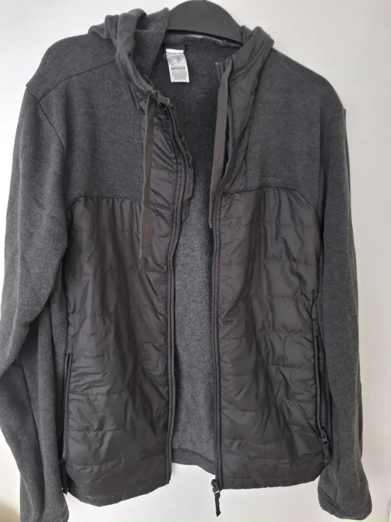 Chaqueta con capucha gris Decathlon para hombre - 1