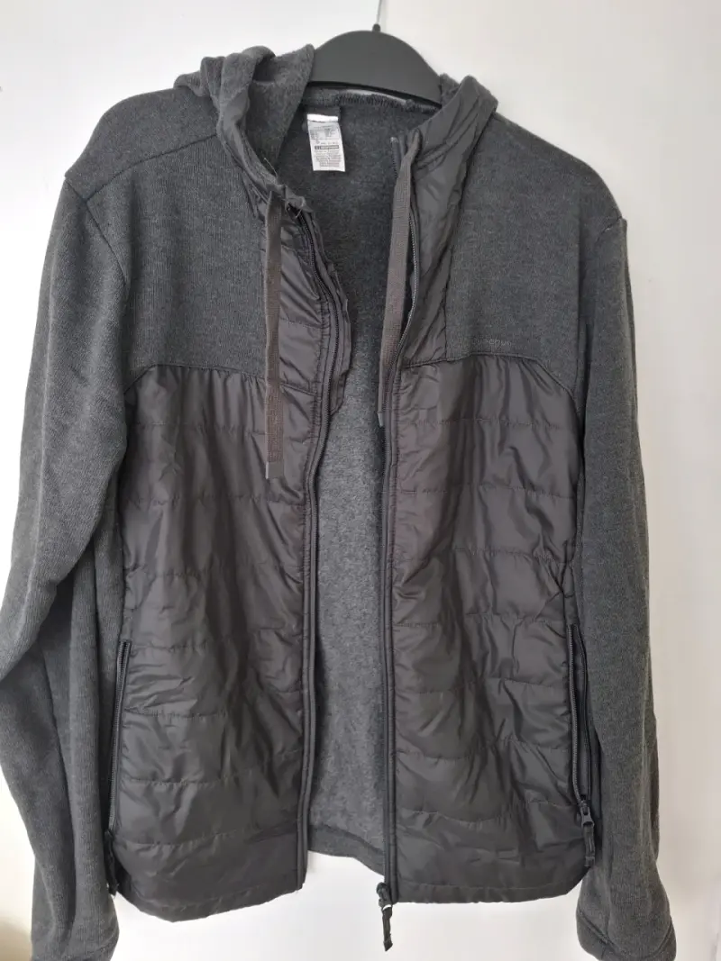 Chaqueta con capucha gris Decathlon para hombre - 3