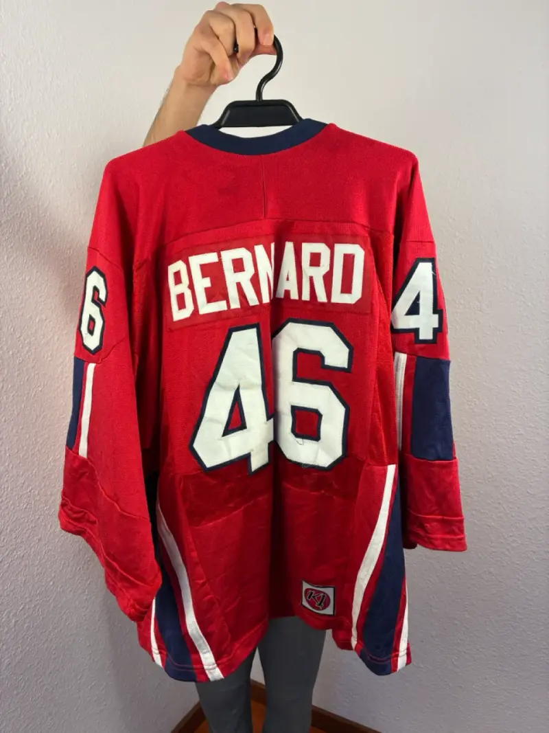♻️Camiseta de Hockey Columbus Capitals Roja Talla Y - 2