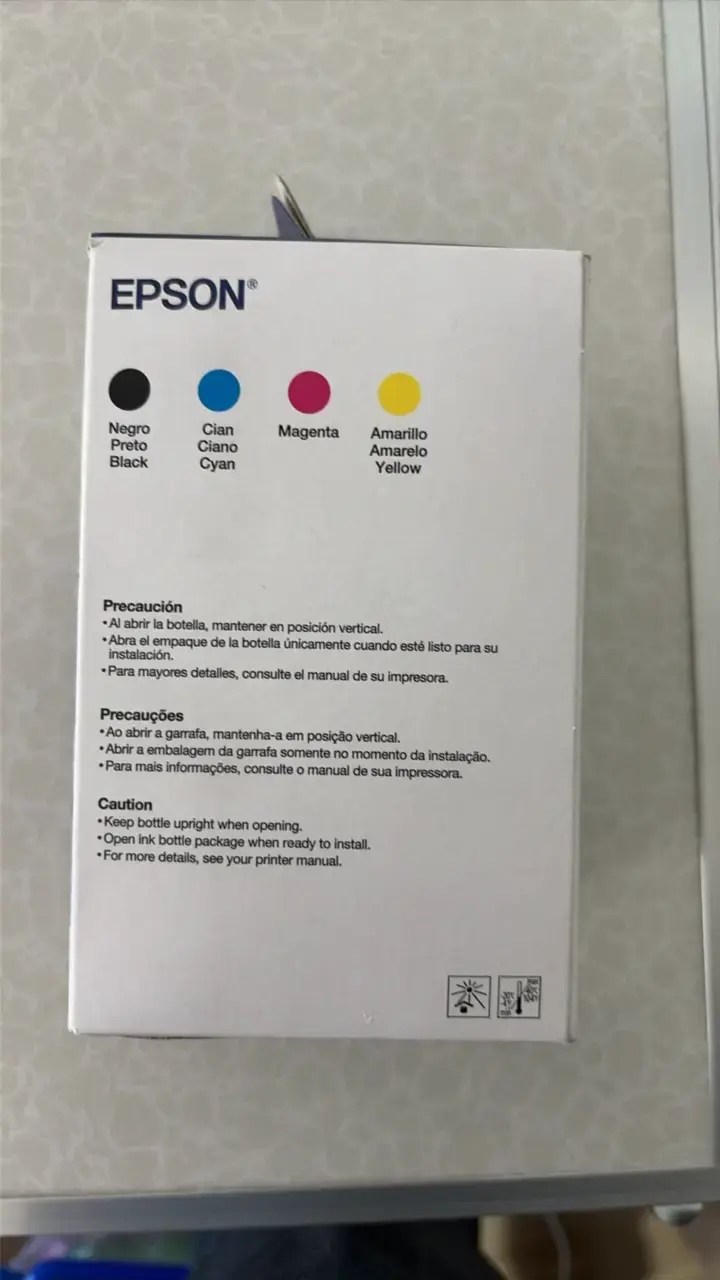 Pack de Tintas Epson 544 EcoTank - 3