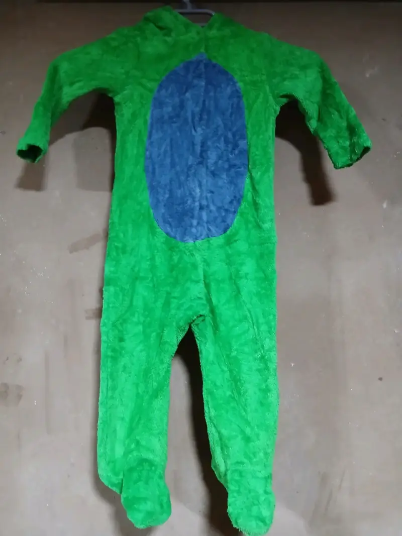 Disfraz de dinosaurio verde talla 6-12 meses - 2