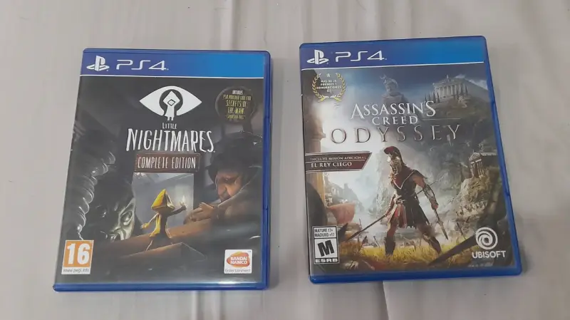 Juegos PS4 Little Nightmares y Assassin's Creed Odyssey