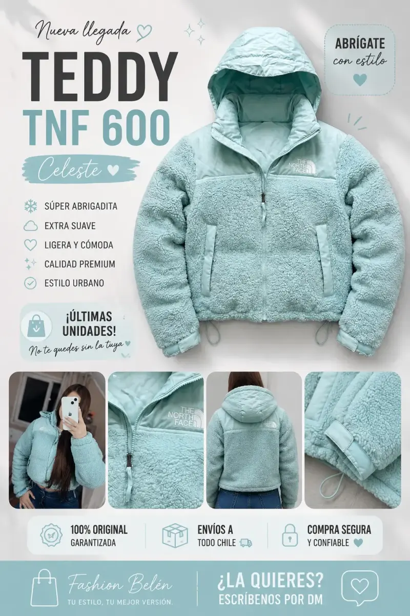 Teddy Celeste The North Face TNF 600 - 1