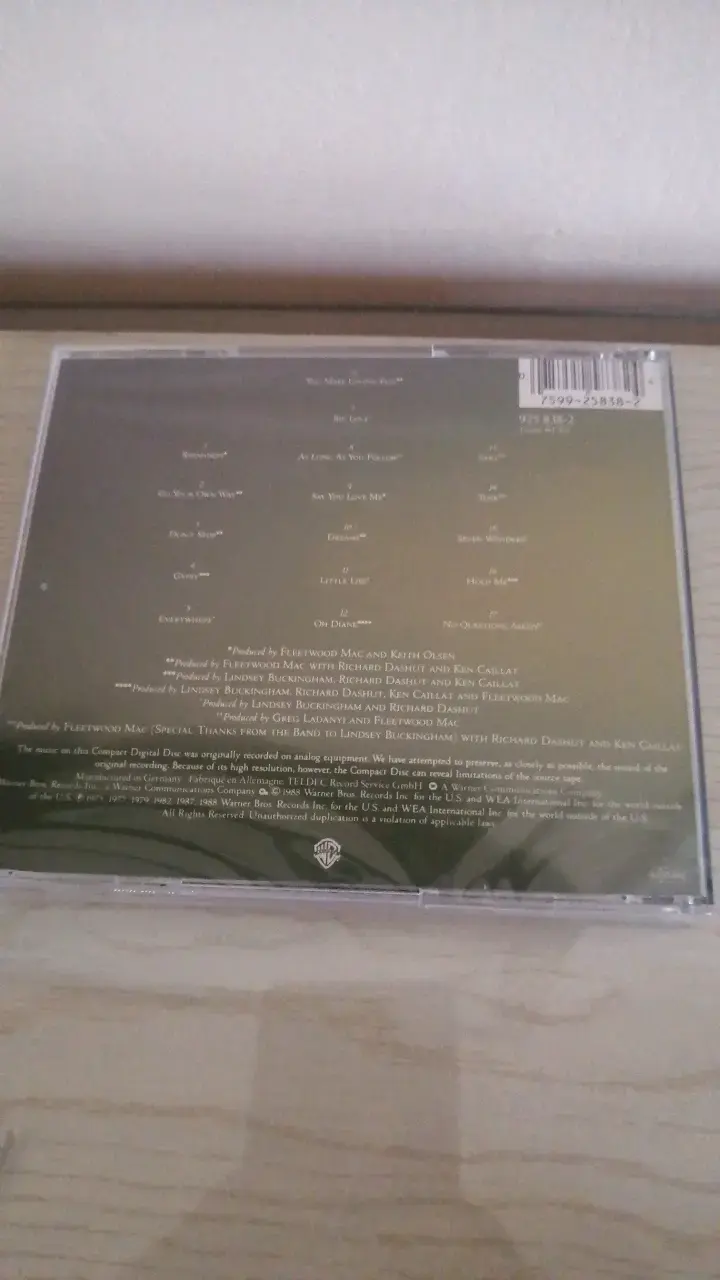 CD Fleetwood Mac Greatest Hits, nuevo - 2